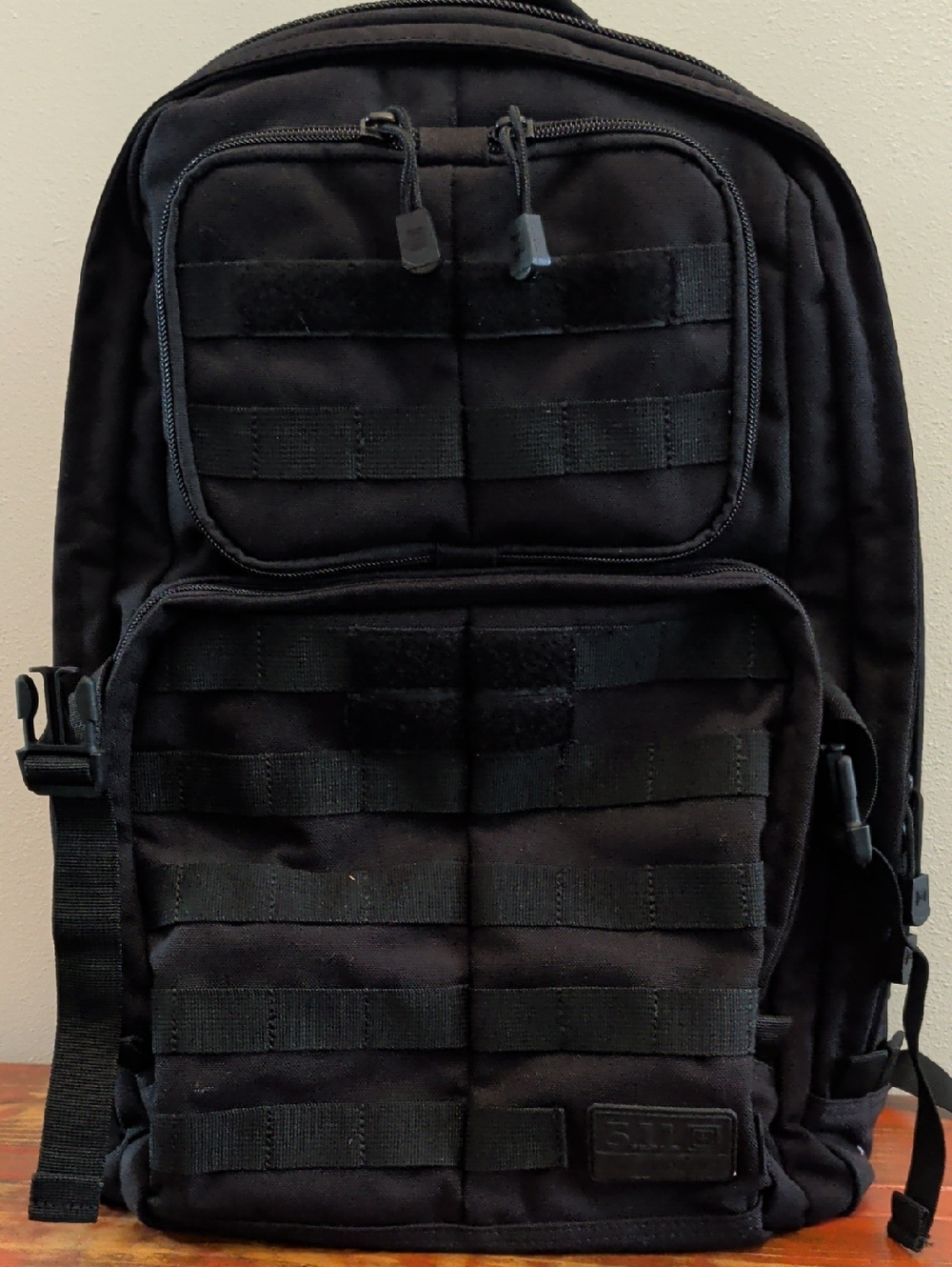 Tactical Rush 5.11 24L Tactical Black Backpack -  Compact Everyday Carry